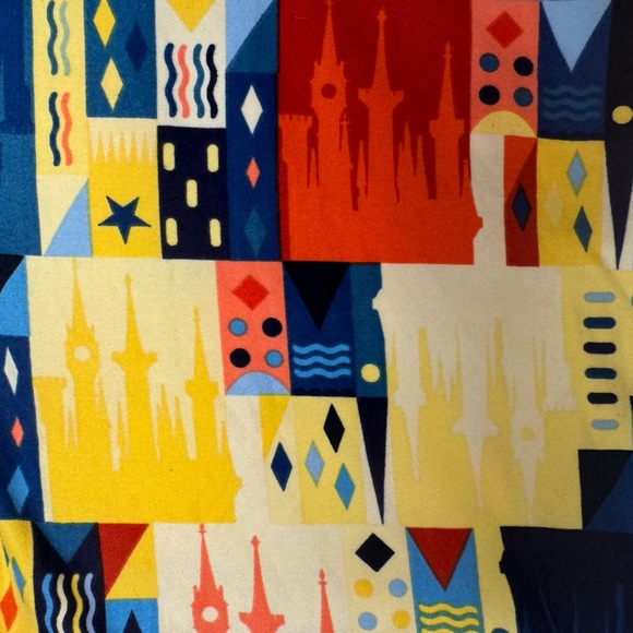 Lularoe Disney Castle leggings - Picture 3 of 3